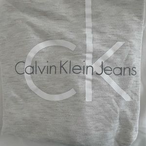 Calvin Klein cream hoodie